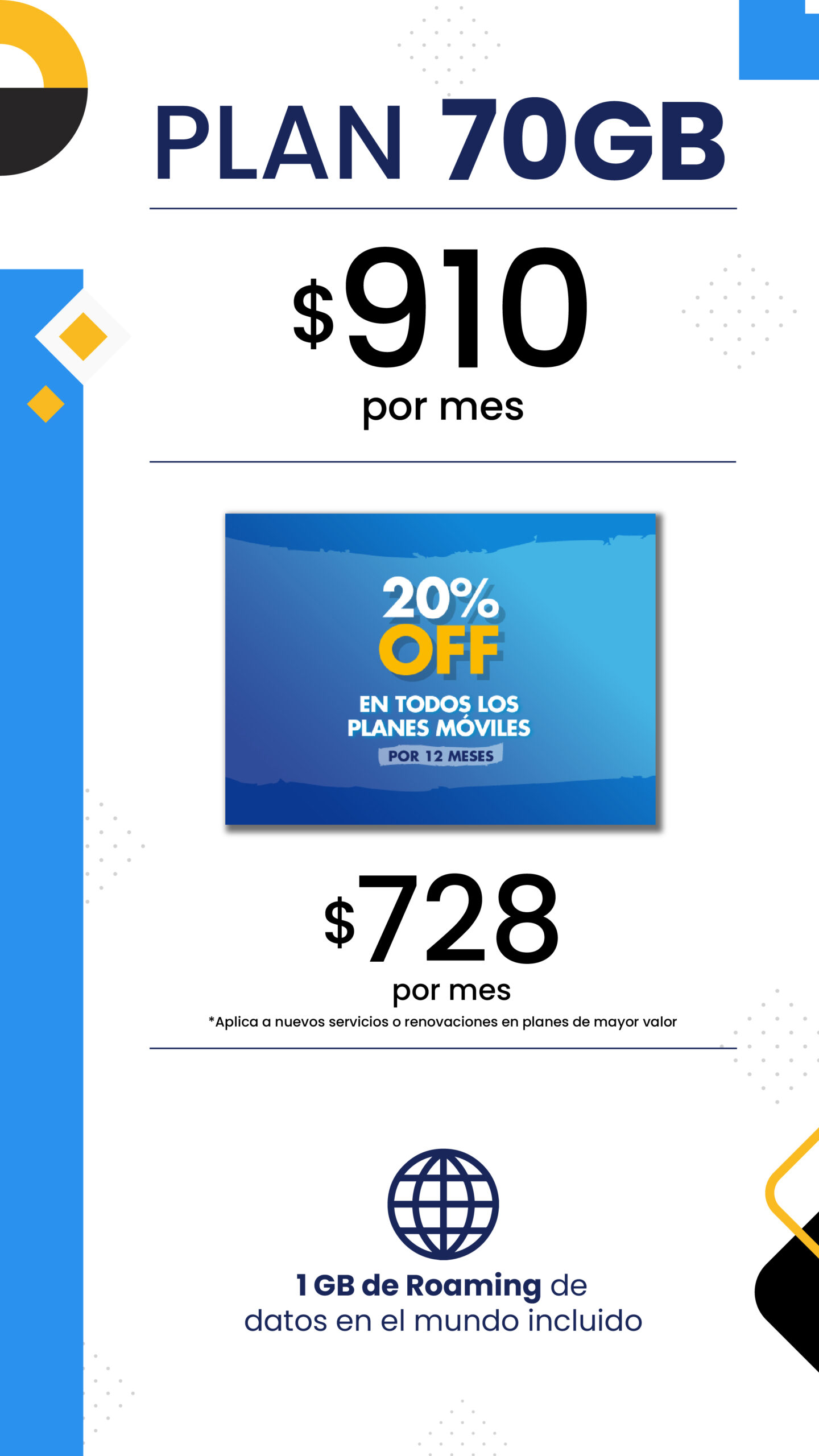 Plan 70GB Portada